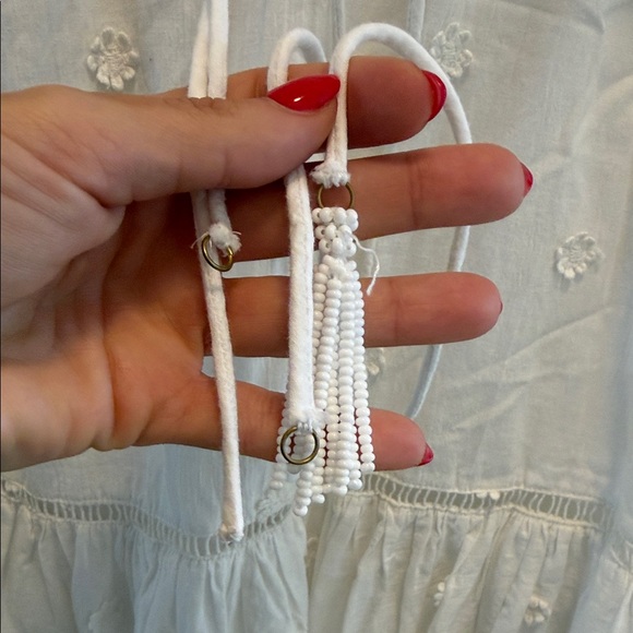 FARM Rio White Long Sleeve Dress - Picture 4 of 6